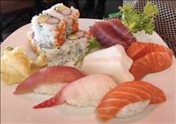 Lunch - Sushi and Sashimi